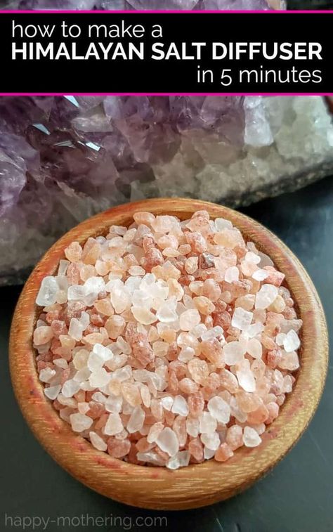 Salt Diffuser, Homemade Diffuser, Bath Salts Recipe, Essential Oil Combinations, Aromatherapy Benefits, No Salt Recipes, Himalayan Salt Lamp, Oil Diffuser Blends, Essential Oil Uses