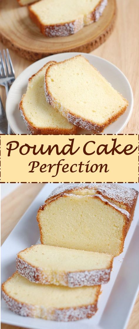 Buttery Pound Cake, Weight Watcher Desserts, Resipi Kek, Low Carb Dessert, Gateaux Cake, Pound Cake Recipes, Savoury Cake, Cake Flour, Food Cakes