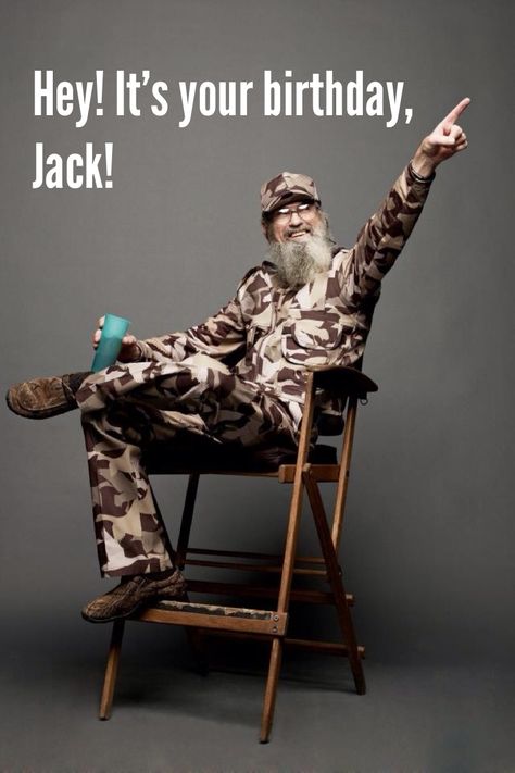 Happy Birthday Greg. Have a great day!!! Happy Birthday Hunting, Duck Dynasty Party, Uncle Si, Robertson Family, Hunting Birthday, Duck Commander, Quack Quack, Duck Dynasty, Birthday Meme