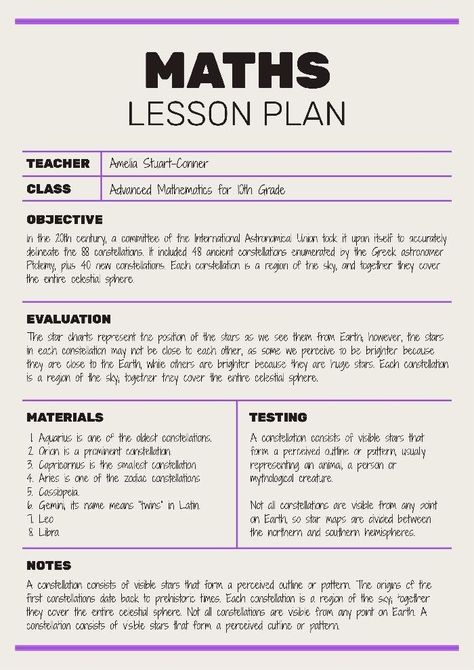 Lesson Plan Layout, Disney Bulletin Boards, Modern High School, Advanced Mathematics, High School Lesson Plans, Life Skills Lessons, School Lesson Plans, Microsoft Office Word, School Template