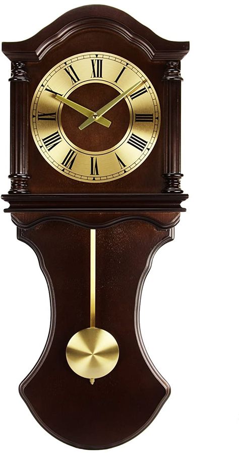 Wall Clock With Pendulum, Clock Collection, Best Wall Clocks, Wall Clock Classic, Pendulum Wall Clock, Pendulum Clock, Diy Clock Wall, Pinterest Room Decor, Diy Furniture Renovation