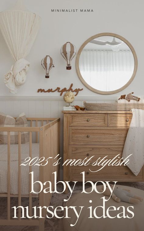 Searching for the best inspo for your baby boy nursery in 2025? I'm a professional nursery & design writer *and* boy mom and *THESE* super adorable boy nurseries arejust too good to miss - add them to your nursery ideas board today! Explore the most popular nursery themes for boys - from totally modern baby boy nursery inspo to neutral boy nursery decor, this nursery room inspiration is going to leave you feeling inspired & ready to bring your baby room visiont o life! Boy Nursery With White Crib, Blue Board And Batten Nursery, Cute Nursery Ideas Boy, Black Accent Wall Nursery Boy, Travel Inspired Nursery, Nursery Mood Board Boy, Modern Boy Nursery Ideas, Baby Boy Nursery Inspiration, Boy Nurseries Ideas