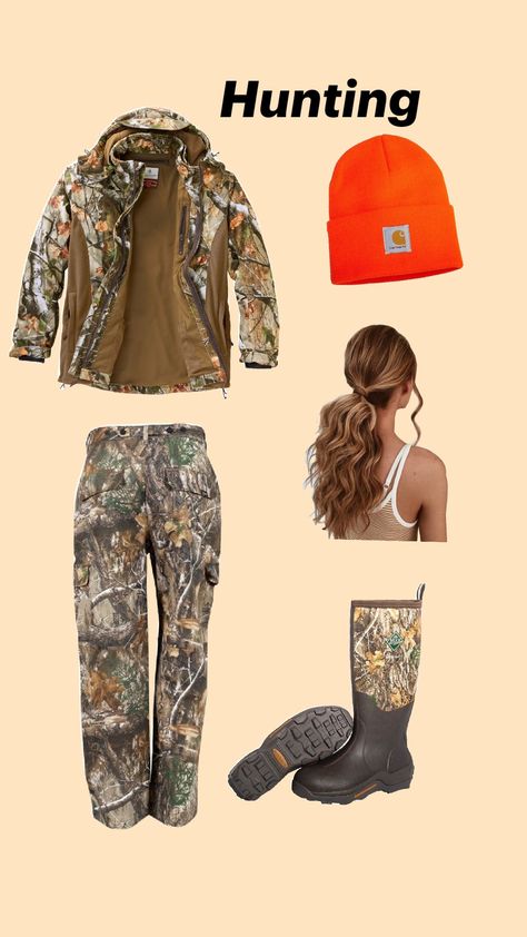 Hunting Hunting Outfits, Country Outfits Women, Southern Outfits, Country Style Outfits, Western Wear Outfits, Cute Country Outfits, Camo Fashion, Cute N Country, Hunting Season