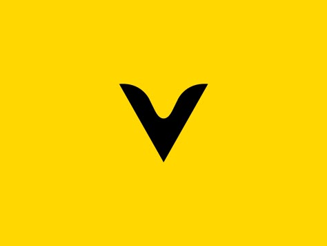 V Monogram by Vitor Sayão | Dribbble | Dribbble Letter V Monogram, V Logo Design Ideas, V Monogram Logo, V Typography, V Letter Design, Vibe Logo, Vibes Logo, Letter V Logo, V Logo Design