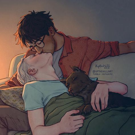 Drarry Fanart, Harry Draco, Gay Harry Potter, Images Harry Potter, Harry Potter Artwork, Harry Potter Draco Malfoy, Harry Potter Ships, Harry Potter Headcannons, Harry Potter Fanfiction