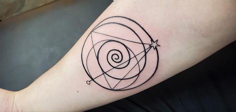 Wizard 101, Spiral Tattoo, Spiral Tattoos, First Tattoo, Tattoo Inspo, Get A Tattoo, Tattoo Styles, Tattoos And Piercings, I Tattoo