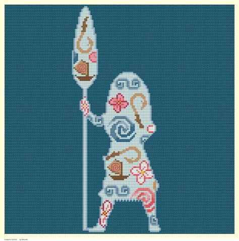 Cross Stitch Moana silhouette tattoo style with light blue background Moana Cross Stitch, Moana Silhouette, Silhouette Tattoo, Disney Silhouette, Silhouette Tattoos, Beads Designs, Disney Cross Stitch, Disney Moana, Light Blue Background