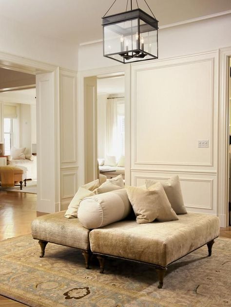 Foyer ottoman Foyer Seating, Transitional Apartment, Transitional Staircase, Transitional Exterior, Transitional Contemporary, Transitional Bedroom, Twin Beds, Contemporary Office, Transitional House