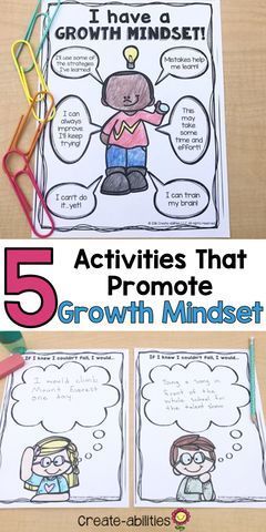 Want to learn 5 ways to promote growth mindset in your students? Then check out this blog post. Print the FREE list and use in your classroom for upper and lower elementary lesson plans. The ideas, though, can be used for any grade level. Teach vocabulary, address fears, and more with the interactive worksheets for your kids. Perfect for back to school or first week activities, but they can be used at ANY time of year! {freebie, Kindergarten, 1st,  2nd, 3rd, 4th, 5th, 6th graders} Growth Mindset Activities Elementary, Life Orientation, Teach Vocabulary, Growth Mindset For Kids, First Week Activities, Teaching Growth Mindset, Growth Mindset Classroom, Change Mindset, Mindset Activities