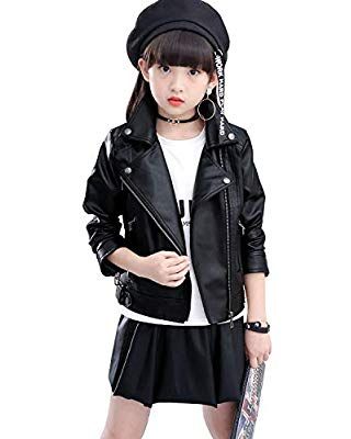 Spring Outfits Kids, Kids Leather Jackets, Leather Jacket Girl, Moto Biker Jacket, Toddler Jacket, Teddy Boys, Outwear Coat, Cute Jackets, Stylish Jackets