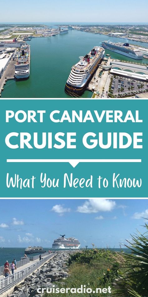 port canaveral cruise guide - what you need to know Tips For Cruises, Port Canaveral Florida, Top Cruise, Cruise Planning, Bahamas Cruise, Cruise Excursions, Cruise Liner, Carnival Cruise Line, Norwegian Cruise Line