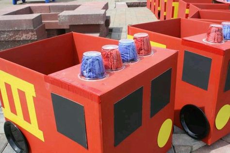 Belloooo Fire Truck Birthday Party Ideas, Truck Birthday Party Ideas, Fire People, Fire Truck Birthday Party, Boxing Halloween Costume, Fire Engine Party, Fire Party, Teaching Theme, 4de Verjaardag