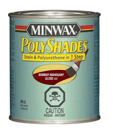 Polyshades - Bombay Mahogany - Gloss Minwax Polyshades, Drywall Tools, Interior Door Trim, American Chestnut, Insulation Sheets, Cedar Lumber, Cabinets Doors, Minwax Stain, Oil Based Stain