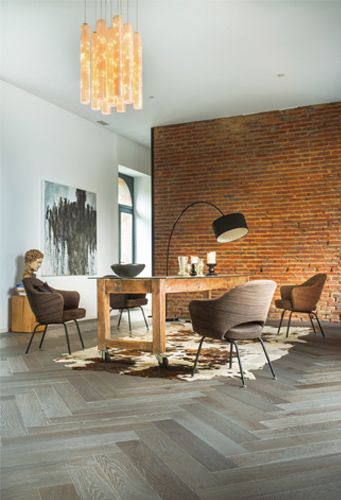 Grey Herringbone Floor, Grey Wooden Floor, Grey Hardwood Floors, Victorian House Interiors, Grey Hardwood, Grey Flooring, Parquet Flooring, Timber Flooring, Light And Dark