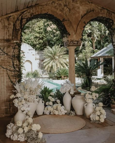 Roman Wedding Decor, Wedding Pathway, Memphis Wedding, Byron Bay Weddings, Bridal Gallery, Wedding Arbour, Hello May, Ceremony Inspiration, Ceremony Decor