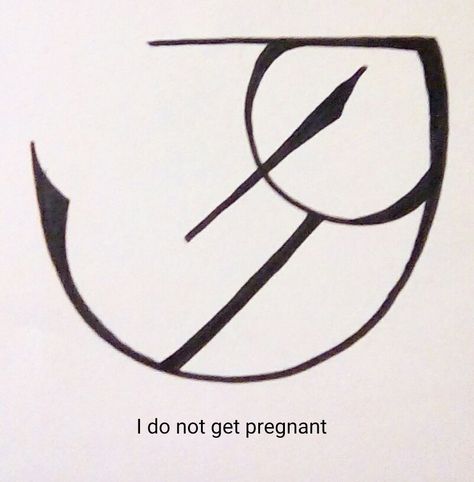 Sigil Athenaeum - “I do not get pregnant” sigil  requested by... Sigil Athenaeum, Fertility Calendar, Ancestors Quotes, Talisman Symbols, Witchy Business, Beauty Humor, Chaos Magick, Magick Symbols, How To Get Pregnant