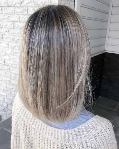 𝚂𝚊𝚛𝚊𝚑 𝙵𝚒𝚘𝚛𝚒𝚗���𝚒 on Instagram: “Ash Blonde Babylights” Blonde Hair With Ash Highlights, Babylights Straight Hair, Babylights Ash Blonde, Babylights Before And After, Ash Hair Color Grey, Dark Ash Blonde Hair With Highlights, Ash Babylights, Cool Ash Blonde Balayage, Ash Blonde Babylights