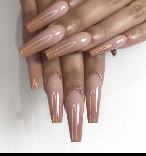 Earth Toned Nail Designs, Earth Tone Gel Nails, Acrylic Nails Earth Tones, Nails Earth Tones, Earth Tone Nails Acrylic, Earth Tone Nails, Earth Tones Aesthetic, Medium Nails, Uñas Ideas