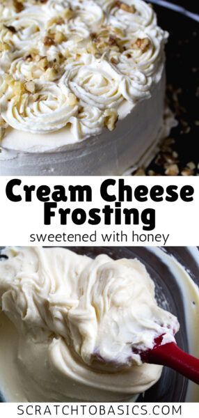 Are you looking for a cream cheese frosting that is free from refined sugar? This is the recipe for you! Sweetened with honey and delicious! Honey Sweetened Frosting, Honey Icing Recipe, Cream Cheese Frosting With Honey, Cream Cheese Honey Frosting, Gluten Free Cream Cheese Frosting, Paleo Cream Cheese Frosting, Low Sugar Cream Cheese Frosting, Cookies With Honey Instead Of Sugar, Honey Cream Cheese Frosting