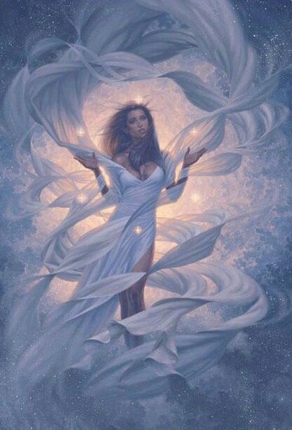 wind goddess <3 Air Goddess, Woman In White, Fantasy Magic, Earth Design, Angels Among Us, Dating Games, Goddess Art, Fairy Angel, Angel Art