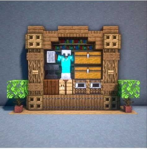 Credit:- @executivetree [Ig] #minecraft #minecraftwall Shelves Minecraft, Wall Minecraft, Minecraft Wall, Minecraft Images, Minecraft Interior, Minecraft Banner Designs, Minecraft Interior Design, Bangunan Minecraft, Diy Minecraft