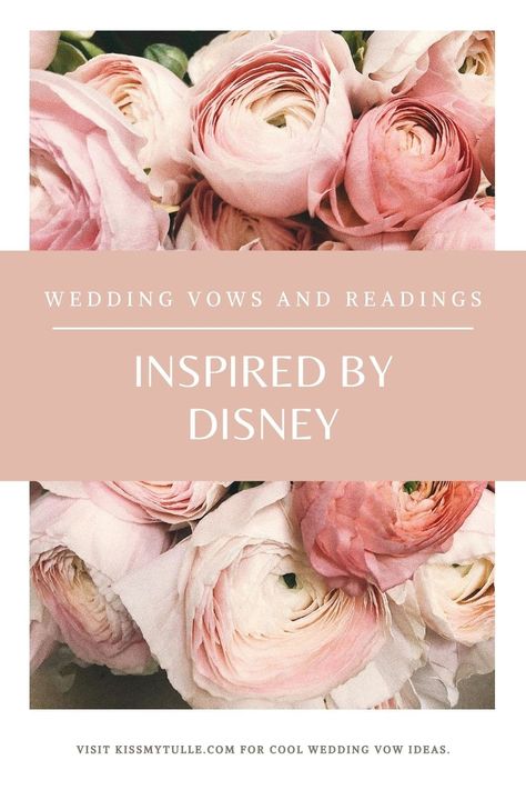 Alternative Wedding Vows or Readings: Disney Edition - Kiss My Tulle Mindset Development, Disney Love Quotes, Cant Be Together, Bridal Registry, Stay At Home Mom, Life Partners, Life Is Hard, Night Routine, Disney Wedding