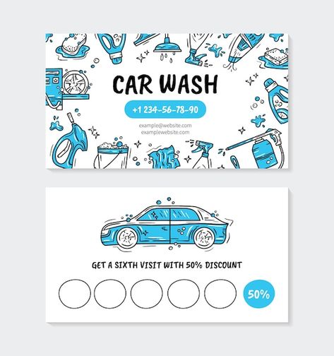 Car Wash Posters, Car Wash Business, Mobile Car Wash, Car Wash Services, Visit Card, Happy Birthday Wishes Cards, Car Vector, Birthday Wishes Cards, App Design Inspiration