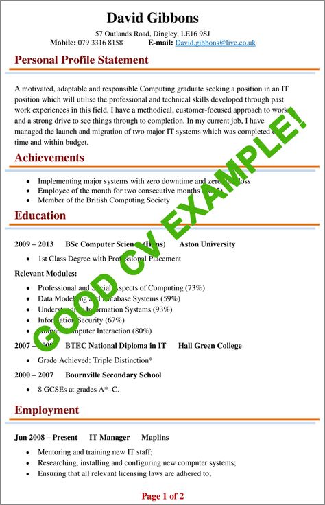 How To Write A Cv Curriculum, Canadian Format Resume, Cv Writing Professional Cv, English Cv Examples, Academic Cv Examples, Best Cv Format For Job, Cv Writing Format, Canadian Cv Template, Cv Samples For Job