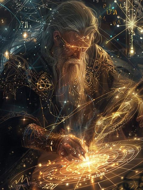 Fantasy Wizard Art, Illusion Wizard, God Of Magic, Elf Drawings, Dark Fantasy Artwork, Live Screen Wallpaper, Angel Images, Magic Man, Dark Magic