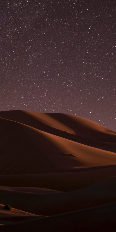 Nighttime Desert Aesthetic, Desert Sky Night, Best Wallpapers For Iphone, Dune Desert, Desert At Night, Milky Way Photography, Dark Desert, Desert Night, Desert Aesthetic