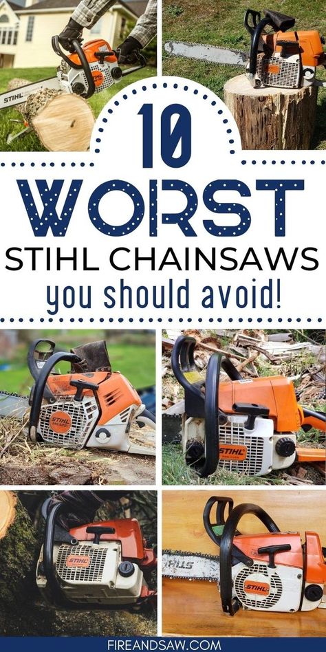 Some of the worst chainsaws from Stihl company Chainsaw Case, Chainsaw Reviews, Chainsaw Repair, Best Chainsaw, Prepping Ideas, Growing Mushrooms At Home, Chainsaw Sharpener, Chainsaw Mill, Alternative Living