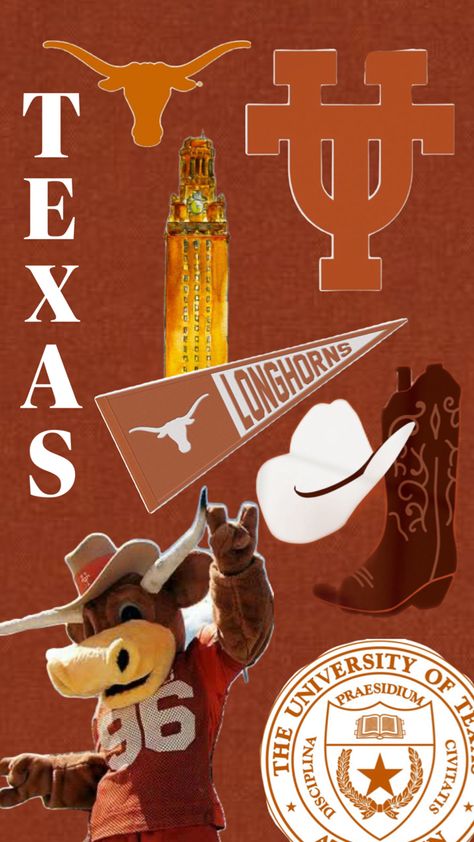 Longhorn Party Ideas, Texas University Longhorns, Longhorn Party, Ut Game, Ut Texas, Ut Longhorns, Texas Longhorns Football, Dream Collage, Longhorns Football