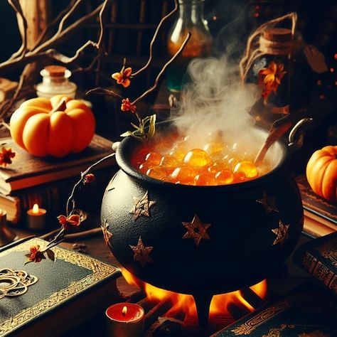 Premium Photo | Spooky Halloween Cauldron with Bubbling Orange and Green Potions A Witch's Brew Witchy Party, Halloween Cauldron, Witches Cauldron, Witch's Brew, Free Business Card Mockup, Event Food, Orange And Green, Business Card Maker, Flyer Maker