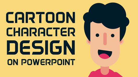 Cartoon Character Design in PowerPoint Poses Action, Drawing Dynamic Poses, Small Wave Tattoo, Character Design Tutorial, Powerpoint Tutorial, Powerpoint Tips, Caricature From Photo, Presentation Video, Waves Tattoo