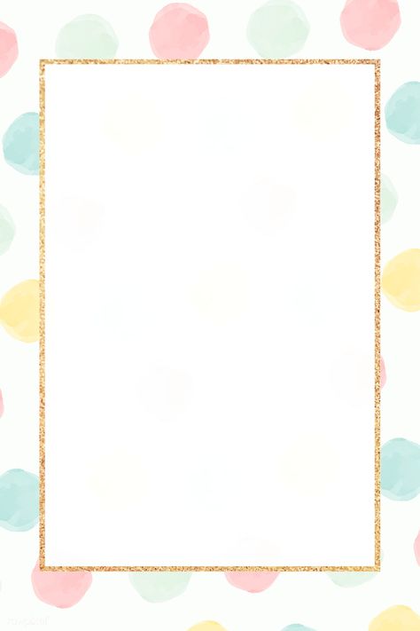 Wallpaper With Frame, Glitter Watercolor, Wallpaper Kids, Foto Transfer, Frame Floral, Kids Background, Powerpoint Background Design, Invitation Background, Instagram Background