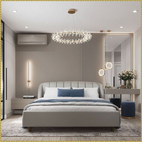 Master Room Minimalist Bedroom Ideas, Unique Bedroom Design, Bedroom Interior Design Luxury, Classy Bedroom, Luxury Bedroom Design, Small Bedroom Decor, Bedroom Decor Design, Bedroom Bed Design, Bed Furniture Design