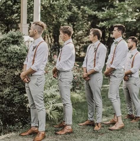 Wedding Suspenders, Wedding Groomsmen Attire, Groomsmen Suspenders, Best Groomsmen Gifts, Mens Wedding Attire, Groom Wedding Attire, Suspenders Wedding, Groomsmen Outfits, Groomsmen Gifts Personalized