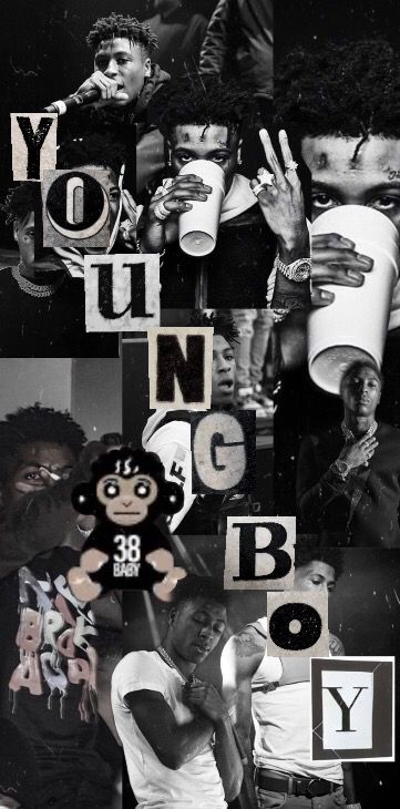 Nba YoungBoy Collage Badass Wallpaper Iphone, Iphone Wallpaper Rap, Hood Wallpapers, Dope Wallpaper Iphone, Rapper Wallpaper Iphone, Cute Lockscreens, Rapper Art, Bad Girl Wallpaper