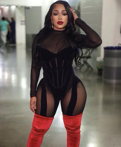 Trina Rapper, Instagram Model Outfits, Missy Elliott, Super Human, The Baddest, Vintage Black Glamour, Kodak Black, Black Two Piece, Black Hollywood