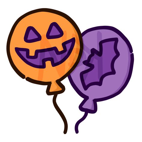 Halloween Balloons Sticker #sticker #pegatina #Halloween #Balloon #WIP #globo #halloweenballoon #digitaldrawing #dibujodigital #pumpkin #bat #muerciélago #calabaza #kofi #ninfadelkofi Globos Halloween, Halloween Balloon, Stickers Shop, Halloween Balloons, Sticker Shop, Halloween Party, Digital Drawing, Bat, Balloons