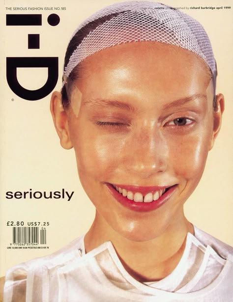 I-d Magazine Cover, 1990 Aesthetic, Future Moodboard, Magazine Cover Shoot, Richard Burbridge, Faces To Paint, Id Cover, Gucci Makeup, The Face Magazine