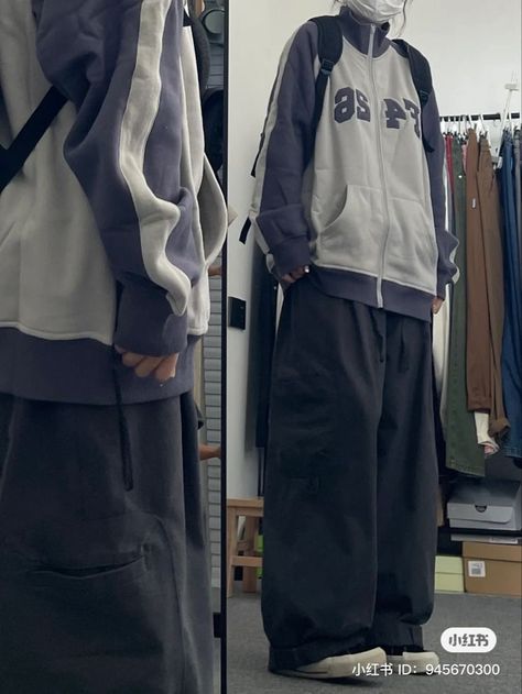 Dickies Cargo Pants Outfit, Winter Fall Outfits, Masculine Style, Womens Hoodies, Baggy Clothes, Fashion Y2k, Pullover Fleece, Tomboy Style Outfits, Y2k Clothes