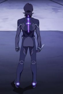 Blade of Marmora tech suit (Keith)-Voltron Legendary Defender Keith Galra, Blade Of Marmora, Keith Kogane, Voltron Comics, Voltron Fanart, Voltron Klance, Hero Costumes, Voltron Legendary Defender, Realistic Drawings