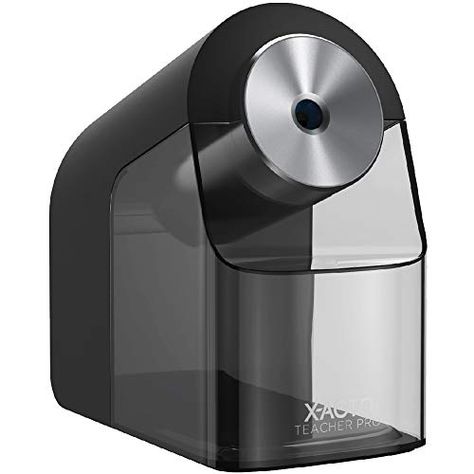 Elmer's Teacher Pro Sharpener,Black Electric Sharpener, Electric Pencil Sharpener, Pencil Sharpeners, Creative Coffee, Black Office, Construction Design, Pencil Sharpener, Writing Supplies, Sharpeners