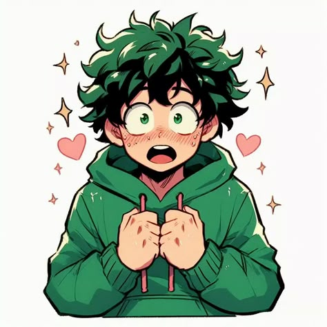 Cute Deku Fanart, Deku Fanart Cute, Cute Izuku, Izuku Midoriya Cute, Deku Cute, Deku Chibi, Cute Deku, My Hero Academia Deku, Mha Deku