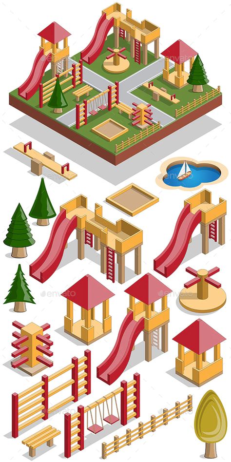 Cool Playground Design, Playground Minecraft, Playground Sketch, Playground Layout, Playground Floor Plan, Playground Design Plan, Playground Architecture, Playground Plan, Playground Illustration