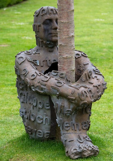 Jaume Plensa - Heart of Trees 3 | Flickr - Photo Sharing! Concrete Tree Sculpture, Sculpture Park Design, Jaume Plensa, Tree Of Life Sculptures & Statues, Sculpture Park Landscape, Art In The Park, Grave Stones, Yorkshire Sculpture Park, Whimsy Art