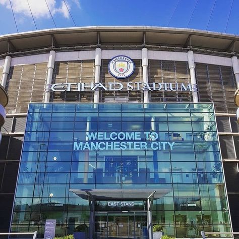 Stadium Manchester City, The Etihad Stadium, Etihad Stadium Aesthetic, Mancity Stadium, Etihad Stadium Wallpaper, Man City Aesthetic, Manchester City Aesthetic, Man City Stadium, Manchester City Stadium