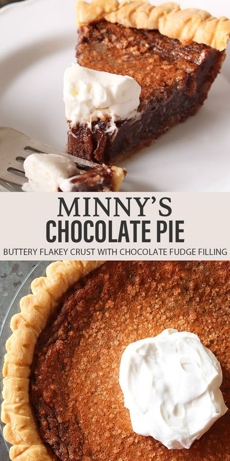 Minnie’s Chocolate Pie From The Help, Chocolate Pie The Help, Minnie Chocolate Pie From The Help, Minnys Chocolate Pie Recipe, Minnie’s Chocolate Pie, The Help Chocolate Pie Recipe, Thanksgiving Pies Chocolate, Chocolate Pie From The Help, Chocolate Fried Pies