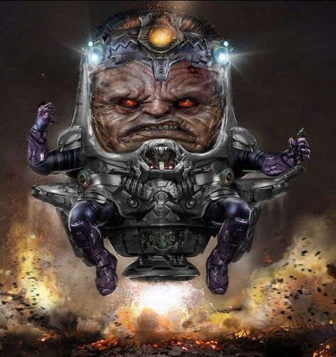 M.O.D.O.K Modok Marvel, Marvel Ultimate Universe, Mysterio Marvel, Marvel Rpg, Marvel Concept Art, Xmen Art, Ultimate Marvel, Comic Villains, Marvel Superhero Posters